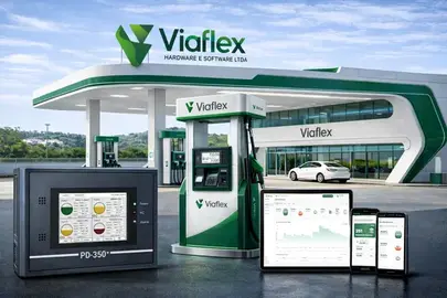 Solução Viaflex para gestão de combustíveis com visão ampla de equipamentos e sensores